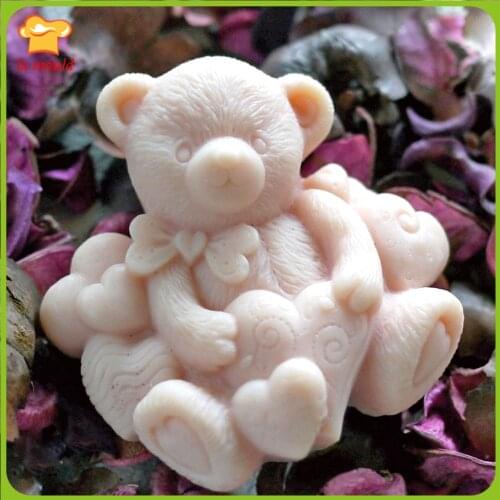 Love Bear Handmade Soap Mould, Baking Mold, Satisfied