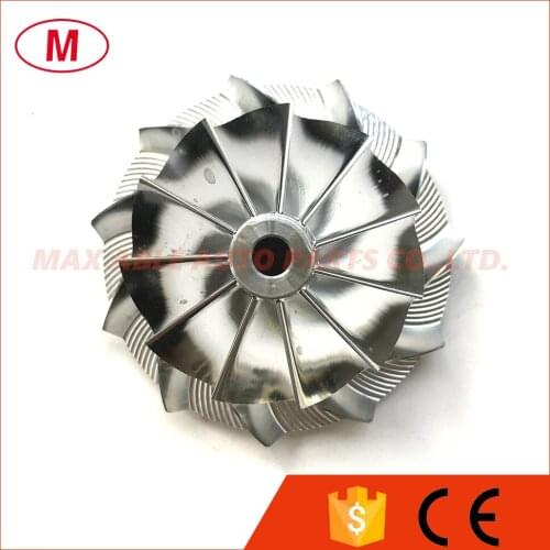 K16 5324-123-2201 45.78/61.98mm 11+0 blades Turbo Billet compressor wheel for 5324-970-7401/5324-970-7400 Turbocharger CHRA