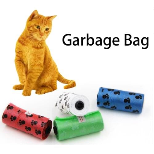 Garbage Bags Style Storage Bag Home Waste Trash Puppy Poop Collector Dispenser Pet Dog Waste Bags Outdoor Plastic Garbage