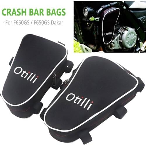 Motorcycle Frame Crash Bar Bags For BMW F650 GS F650GS Dakar Tool Placement Travel Bag FOR SW Motech Crash Bar F 650 GS Toolkit