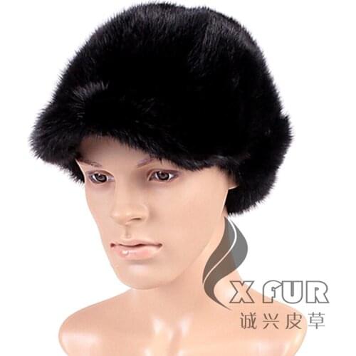 Free Shipping CX-C-132 Mens Winter Hats Fashion Genuine Mink Fur Man Hat