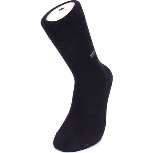 Dark Blue Patterned Bambo Socks for Men (3 Pairs), Absorbent, Anti Odour, Antibacterial, Antiallergic, Organic Eco Friendly