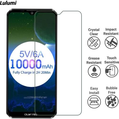 Oukitel K12 Tempered Glass for Oukitel K12 Smartphone 9H Protective Glass Film Screen Protector cover case phone