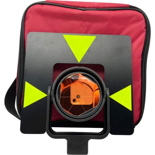 BRAND NEW EQUIVALENT GPR1 / GPH1 PRISM FOR SURVEY TOTAL STATION CONSTANT０ＭＭ WITH SOFT BAG