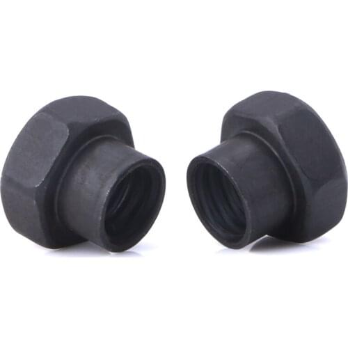 Special-shaped nut Hexagonal riveting rivet nut Black hexagonal round nut Shelf hexagon nut M6