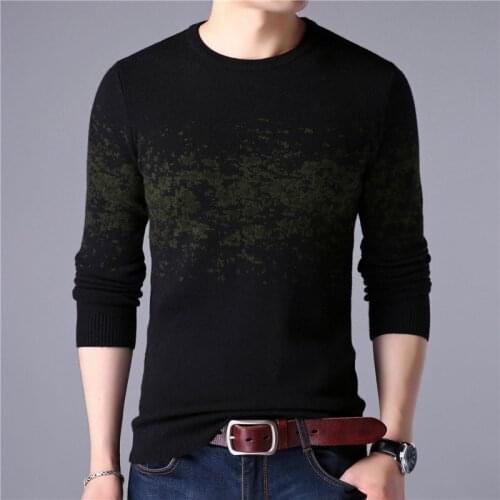 Sweater Men Casual O-Neck Pullover Men Clothes 2020 Autumn Winter New Arrival Top Sost Warm Mens Cashmere Sweaters Mens Clothes