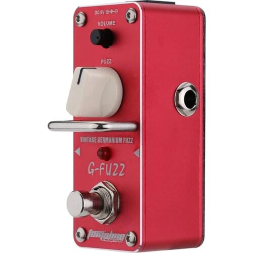 Tooyful G-FUZZ Electric Guitar Effects Vintage Germanium Fuzz Effect Pedal Musical Instrument Accessory