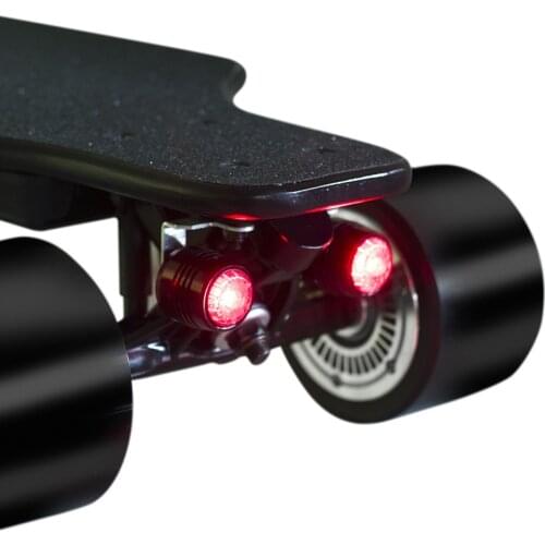 4 pcs Electric skateboard LED light waterproof night riding safety light Four-wheel longboard lights Scooter accessories