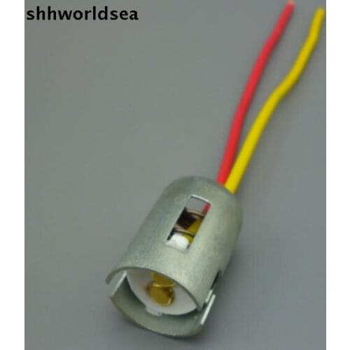 Worldgolden 5/30/100pcs/lot ceramic BA15D,S25 1157/BA15D,auto socket ,ceramic socket led socket