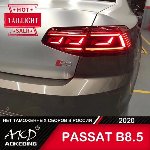 Tail Lamp For VW Passat B8.5 Europe 2020 B8 LED Tail Lights Fog Lights Daytime Running Lights DRL Tuning Cars Car Accessories