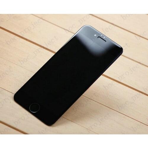 3D Curved Edge Full Cover Mobile Phone Tempered Glass Front For iPhone 7 plus 7 6s 6 plus phone no retail package 50pcs/lot