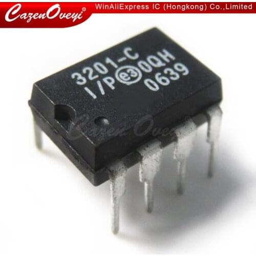 1pcs/lot MCP3201-BI-P MCP3201-CI/P MCP3201 DIP-8 In Stock