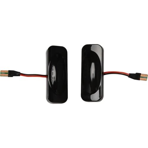 2PCS Car LED Dynamic Blinker Turn Signal Light Side Marker Lamp for Opel Omega B Stufenheck Caravan 94-03