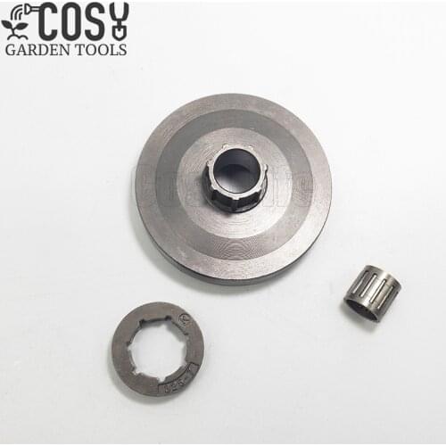 Clutch Drum .325-7 Tooth Rim Sprocket Needle Bearing Kit For Chinese 4500 5200 5800 45cc 52cc 58cc Chain saw Spare Parts