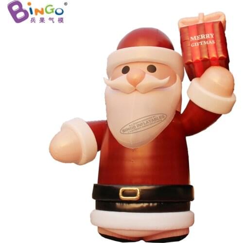 Free Shipping 7.5mH/24ft Inflatable Santa Claus For Christmas Decoration / Emporium Use 5.3mH/17ft Inflated Xmas Chimney - Toys