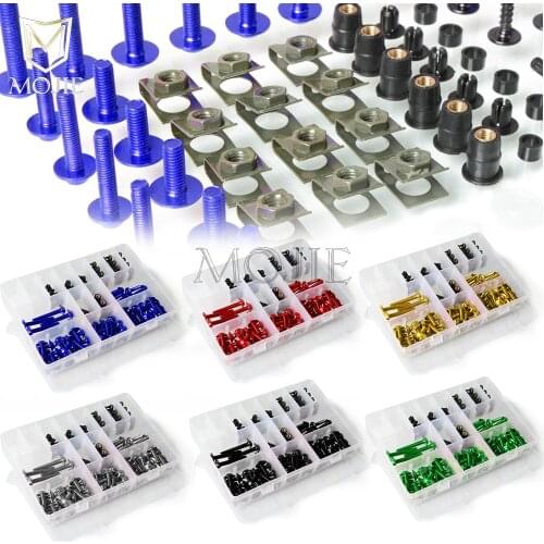 For Honda STX1300 TRANSALP 600 700 650 Valkyrie XL1000 XL125V V1-3 Varadero/ABS Motorcycle Windshield Body Fairing Bolts Screws