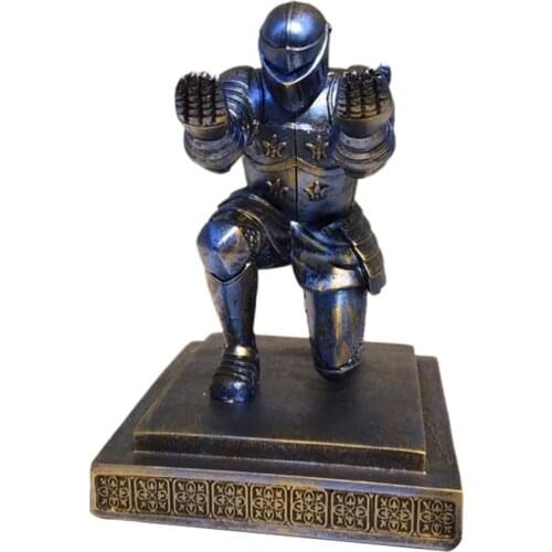 Executor Knight Pen Holder Office Accessories Organizer Soldier Figurine Pencil Holder Office Desk Organizer