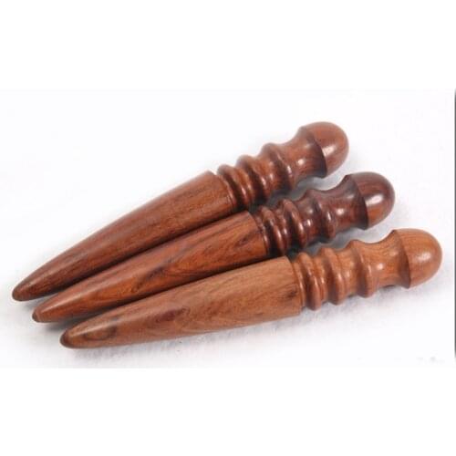 1PS DIY Leather Tools Leathercraft Edge Trimmer Polishing Tool Milling Leather Multifunction Round sandalwood Stick