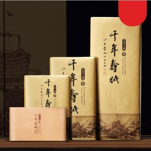100sheets/lot Chinese Half-Ripe Xuan Paper Beginner Chinese Painting Brush Calligraphy Bamboo Xuan Paper Thicken Xuan Paper