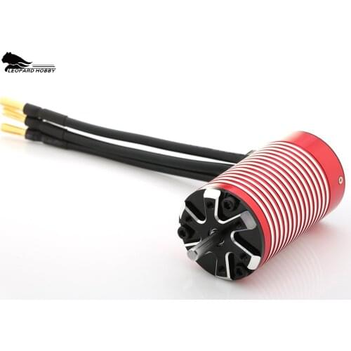 Leopard Hobby LBP3663 3800KV V2 brushless 4-pole sensorless efficient motor for RC 1/10 1/8 Buggy Monster truck Scale Truggy