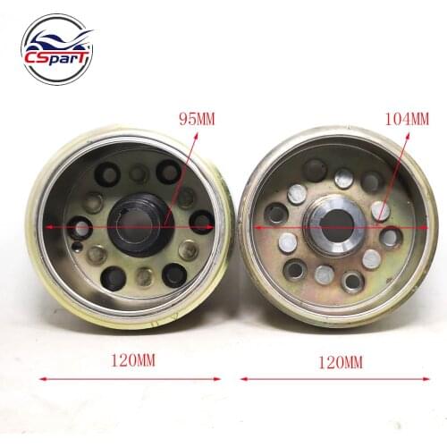 LINHAI Buyang MAJESTY YP250 250 260 300 ATV QUAD FLYWHEEL ROTOR ASSY MAGNETO COIL COVER 104MM 95MM