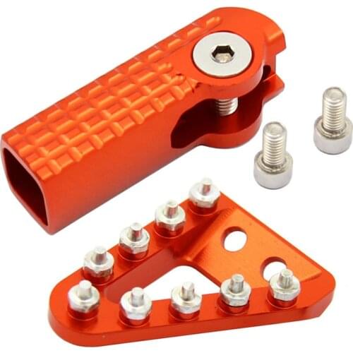 Brake Pedal Step Tip Plate Gear Shift Lever Tip For KTM 125 150 200 250 350 450 500 SX SXF EXC EXCF XC XCF XCW 2017 2018