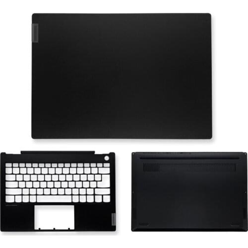 NEW For Lenovo Thinkbook 13S 13S-IWL Series Laptop LCD Back Cover/Palmrest/Bottom Case Upper Case C Cover with Fingerprint Black