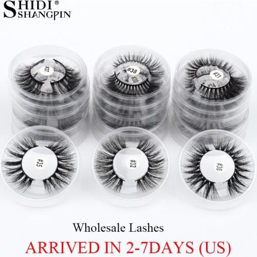 Makeup Lashes 4/10/50/100 Pairs Wholesale Eyelashes Lashes Natural Thick Long 3D Mink Lashes Beauty Extension Tool Faux Cils