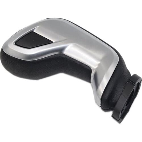 Leather Gear Shift Shifter Knob For PEUGEOT 508 408 308 308S 5008 3008 Citroen C3XR C5 C6 Car styling Automatic Shifter Knob AT