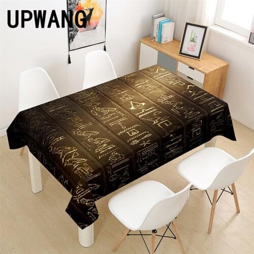 Egyptian Pyramids Tablecloth 3D Printed Table Cover Rectangular Tablecloth Wedding Birthday Party Kitchen Home Decor