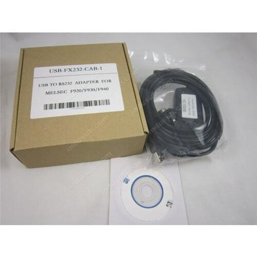 USB-FX232-CAB-1 Suitable F940/F930/F920 Series Touch Panel Programming Cable Support Win7/8 2.5m
