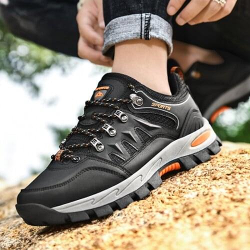 High Quality Men Hiking Shoes Outdoor Men Sport Trekking Mountain Boots Sneaker Waterproof Climbing Shoes Zapatillas Hombre