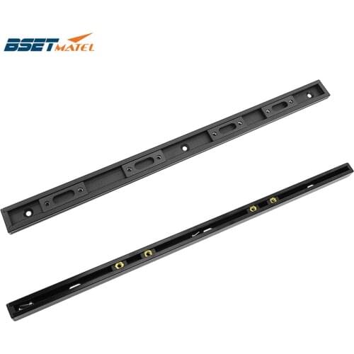 2X Aluminum Kayak Slide Track Rails Accessories Fishing Rod Rack Holder Mounting Base Tackle Canoe Inflatable Marine Boat