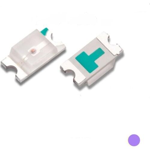 3000pcs 1206 purple 3216 smd led 400-402nm 3.0-3.2v 20mA light beads lamps PLCC-2 3.2*1.6mm