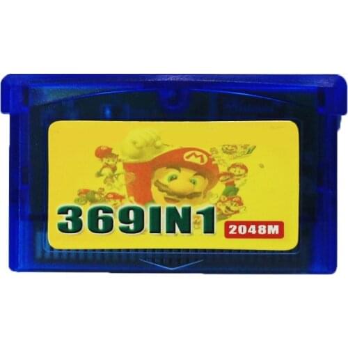 32 Bit Mulit Games 369 In 1 1.2 English Edition Support Save High Quality Game Card