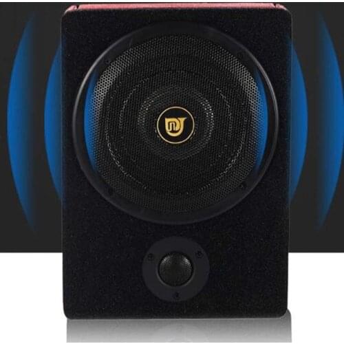 8-inch Car Audio Subwoofer Stereo Subwoofer Car Speaker Audio Active With Bluetooth Subwoofer Noise Reduction 600W