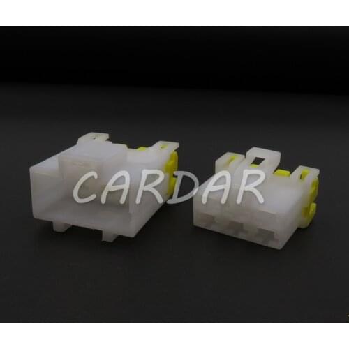 1 Set 6 Pin 7122-6060 7123-6060 6.3mm Auto Socket Electrical Wiring Cable Connector Plugs