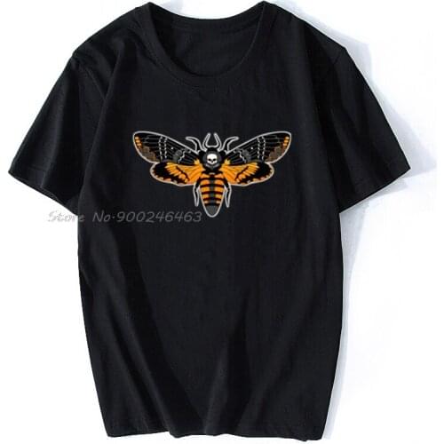 Men t-shirt Deaths Head Moth In Color Tshirt Women T Shirt Men Cotton Tees Tops Hip Hop Harajuku Streetwear