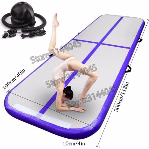 Hot Inflatable Air Track Tumbling Gymnastic/Yoga/Taekwondo/Water Floating/Camping Foldable Training Anti-slip Mat 5M*1M*0.2M