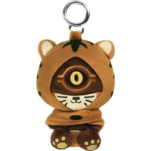 Game Identity V Eli Clark Longing Tiger Plush Toy Stuffed Doll Pendant Decorations Gifts Ornament Keychain