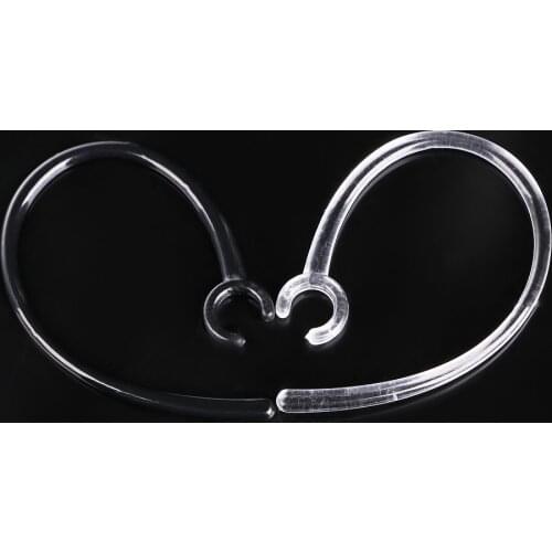 5 Pcs Handsfree 6.0mm Hole Black Plastic Earhook for bluetooth Earphone Replacement Accessories High Quality