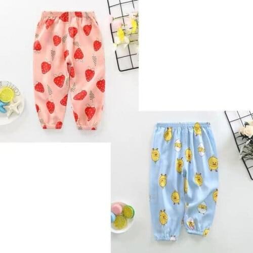 Summer Children Anti-mosquito Pants Baby Boys Girls Harem Pants Newborns Lantern Trousers Kids Clothes Baby Bottoms 0-6Y