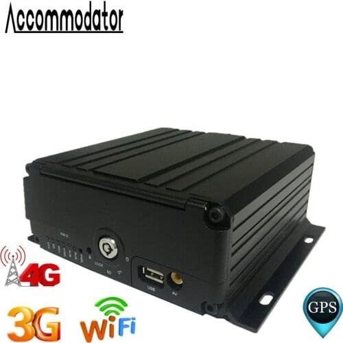 MDVR HDD SD Card Vehicle Car Trailer Truck Taxi School Bus 6 Channels AHD 1080P Mobile DVR with WiFi GPS 3G 4G