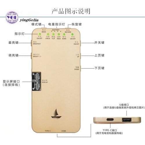 Itest box LCD Assembly test tool for the iPhone12mini IP12 12 pro 12 pro max to 6S test screen display LCD touch 3D
