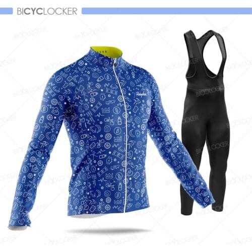 New 2021 Men Cycling Long Sleeve Suit Cycling Jersey Mtb Cycling Clothing Bicycle Maillot Ropa Ciclismo Bike Clothes