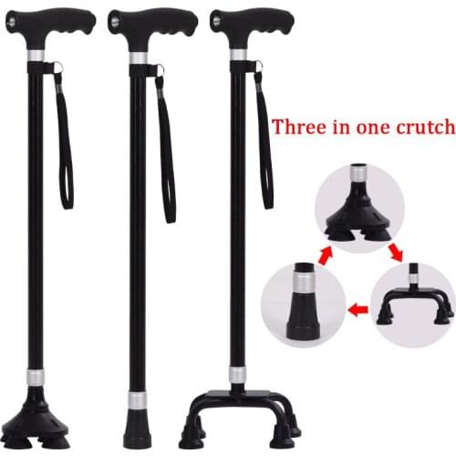 New No Slip Light Walking Sticks Convenient Telescopic Foldable Cane Portable Hike Walker A Stick Retractable Multifunction Old