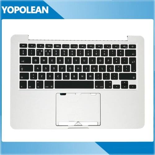 New Portugal Portuguese Topcase Keyboard For Macbook Pro Retina 13" A1502 keyboard Year 2013 2014