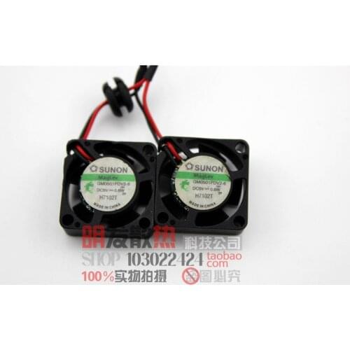 Original GM0501PDV2-8 DC5V 0.6W 2cm fan