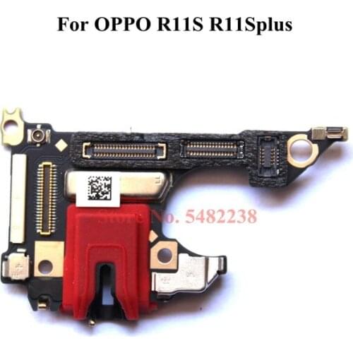 Original MIC Earphone Jack Flex Cable For OPPO R11S Plus R11Splus R11SP Microphone Headphone Jack connector Replacement parts