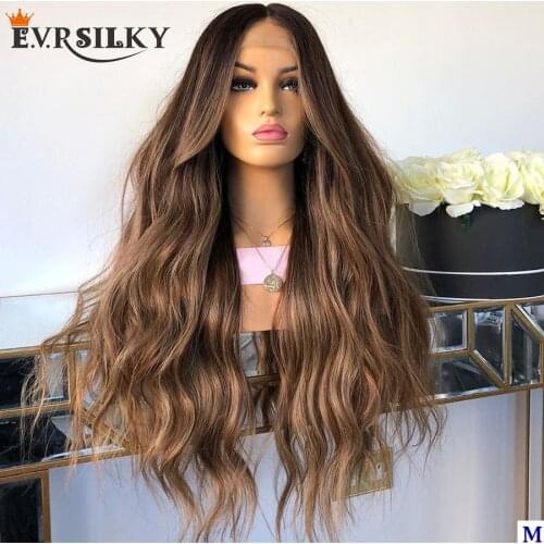 Peruvian 13x6 Lace Front Human Hair Wigs with Baby Hair Pre Plucked Ombre Wavy 360 Lace Frontal Wigs for Women Remy